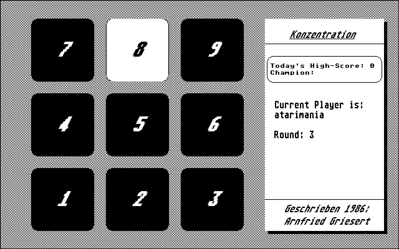 Konzentration — screenshot 1